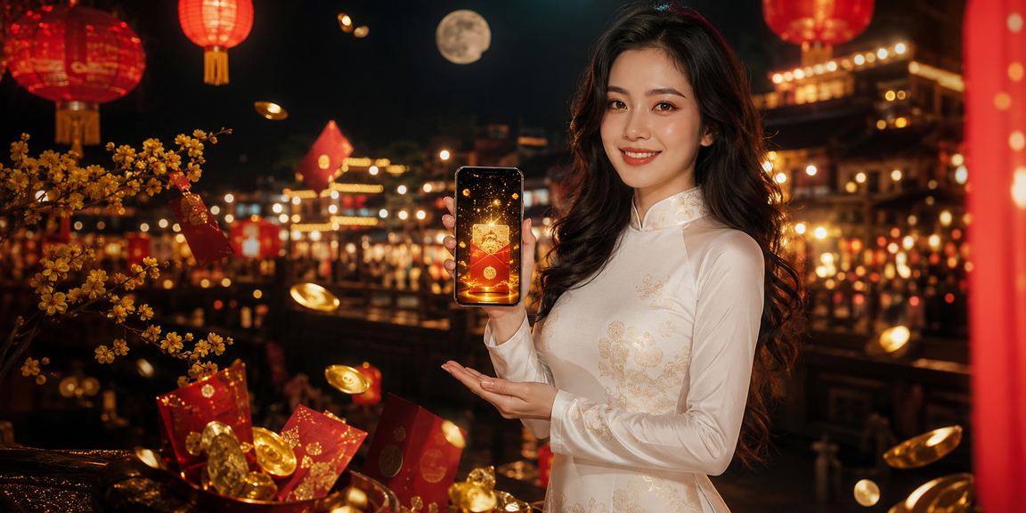 Người chơi nhận thưởng bì đỏ và tham gia khuyến mãi tại Nha Trang
